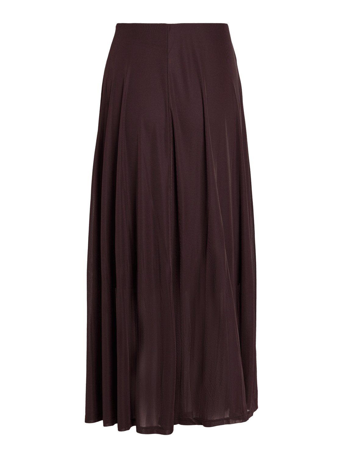 VIKARFA Midi Skirt - Coffee Bean - VERO MODA & VILA Bergvik